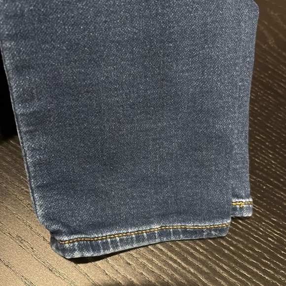 🇪🇸🐠J Crew Factory 10” High-Rise Skinny jeans raw hem stretch 27 - Picture 5 of 8